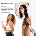 NovaLiss Air Styler 7 in 1 - Pink Edition