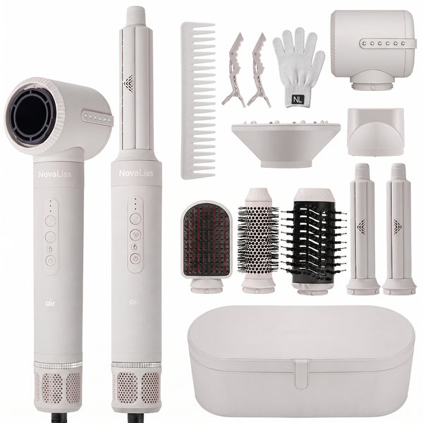 NovaLiss Air Styler 7 in 1 - White Edition