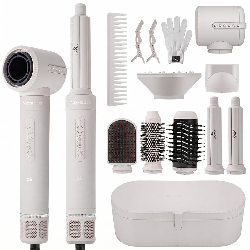 NovaLiss Air Styler 7 in 1 - White Edition